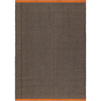 Line Tæppe 170x240 cm Sort