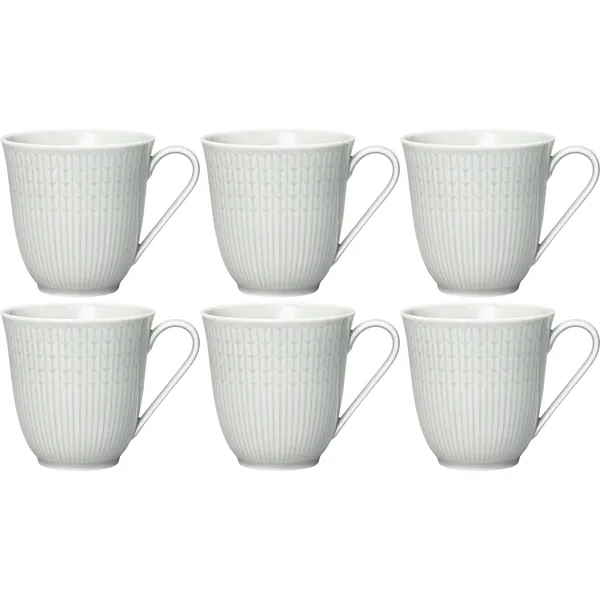 Swedish Grace Muki 30 cl 6 kpl:n pakkaus Fog (Light Grey)