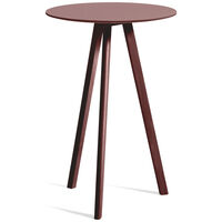 CPH 20 2.0 Barbord Ø70x105 cm Vattenbaserad Lackad Ek / Bordeaux