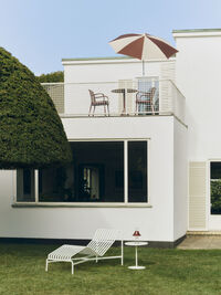 Terrazza Parasol Octagon Off-white / Burgundy