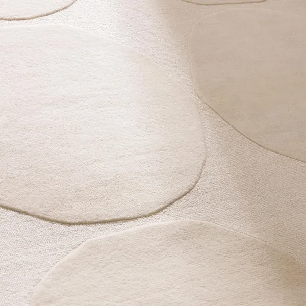 Marimekko Isot Kivet Tæppe 170x240 cm Natural White