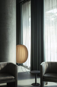 Knit-Wit Gulvlampe Høy Oval 65 cm Sunrise