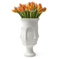 Dora Maar Urn Vase Hvit