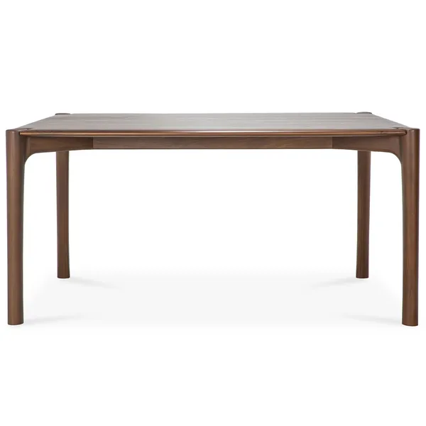PI Matbord Mörkbetsad Teak 80x160 cm