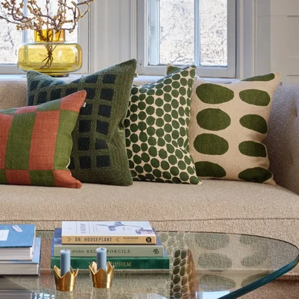 Dot Ari Kuddfodral 50x50 cm Cactus Green
