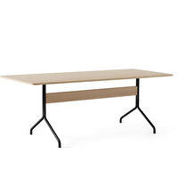 Pavilion AV19 Spisebord 200x90 cm Eik/Svart