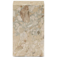 Plinth Tall Sivupöytä 51x30 cm Kunis Breccia Marmori