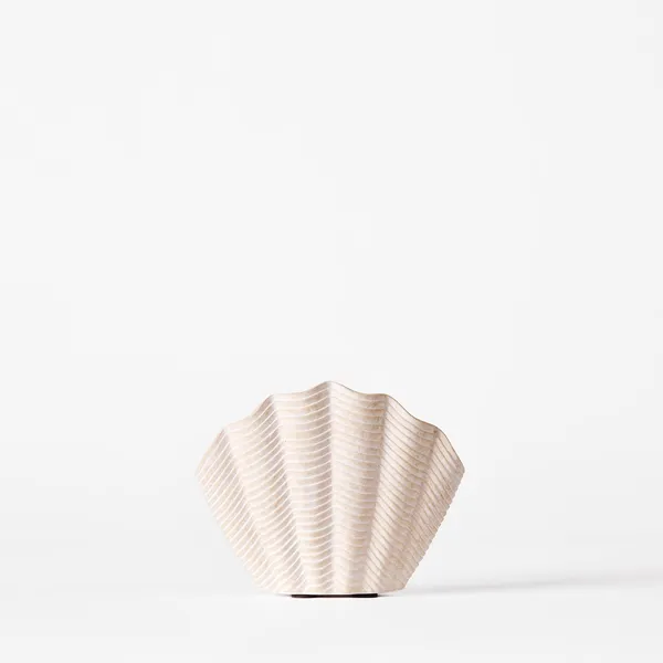 Concha Vas Medium 19 cm Vit