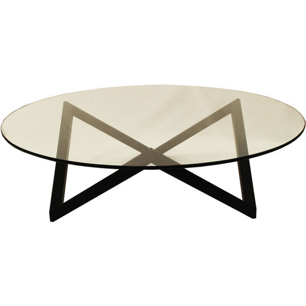 Sirius Coffee Table Ø120x38 Dark Oak