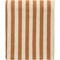 Block Stripe Pöytäliina 140x240 cm Ruskea
