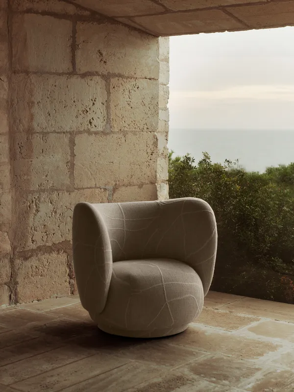 Rico Loungestol Utzon-Can Lis Off-white / Sand