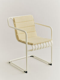 Terrazza Folding Seat Cushion 82x40 cm Yellow bold stripe