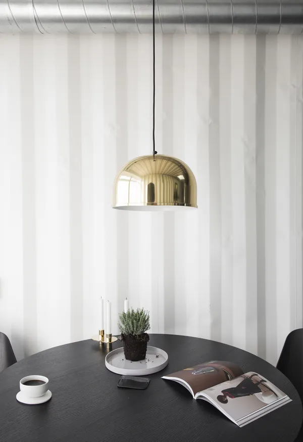 Snaregade Rundt Spisebord Ø120 cm Sort