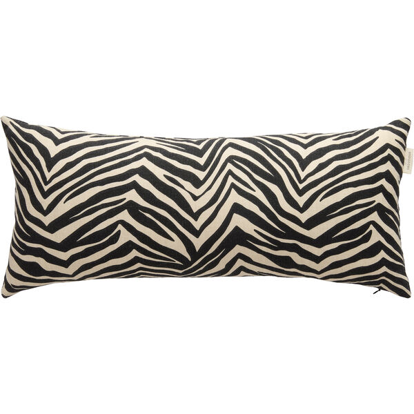 Zebra Tyyny 30x70 cm Musta / Valkoinen