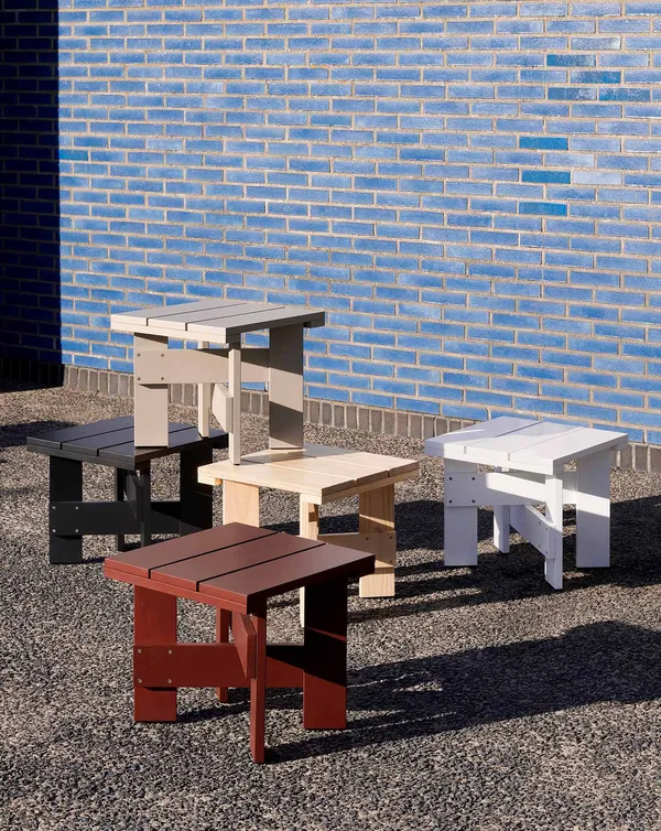 Crate Lavt Bord Sort