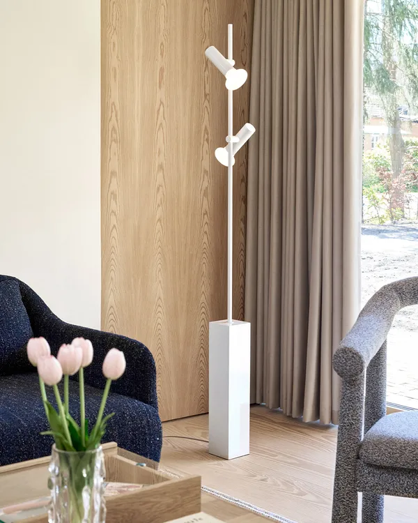 Set Golvlampa Ljusgrå