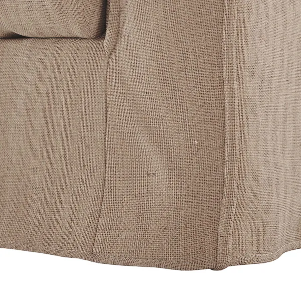 Betræk Til Loom Nest 3-Personers Sofa Linne Beige
