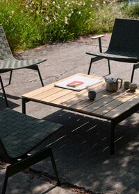 Ville AV50 Sofabord 90x90 cm Bronze Green