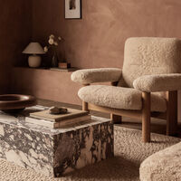 Plinth Low Soffbord 100x60 cm Calacatta Viola Marmor