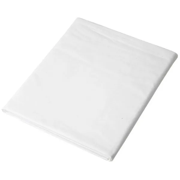 Pocket Cotton Percale Lakan Vit 150x200 cm