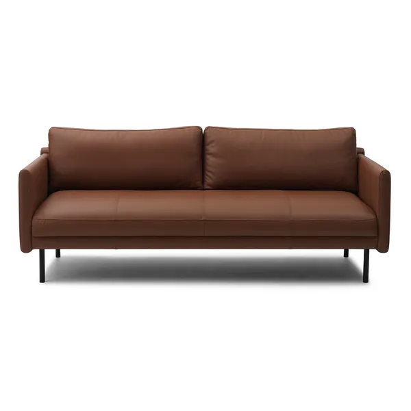 Rar 3-Seter Sofa Leather Cognac