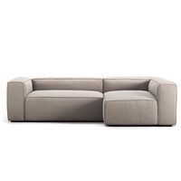Grand 3-Seter Sofa Divan Høyre Sandshell Beige