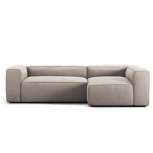 Grand 3-Seter Sofa Divan Høyre Sandshell Beige