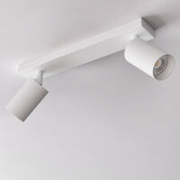Canspot 57 Double Spotlight Hvit