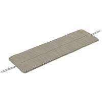 Linear Sittepute Til Benk 110 cm Lysegrå