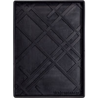 Lines Boot Tray 88x38 cm Black