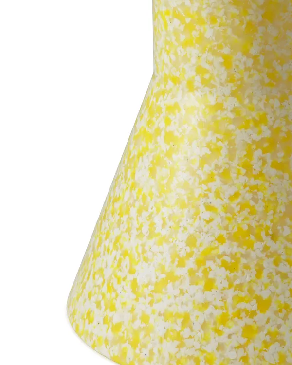 Bit Stol / Sidebord Kjegleformet Gul