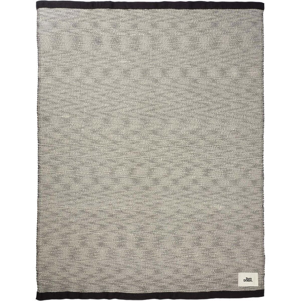 Thread Filt 140x180 cm Svart / Vit