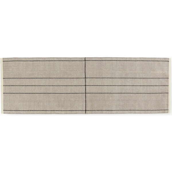 Seam Tæppe 80x250 cm Gråt