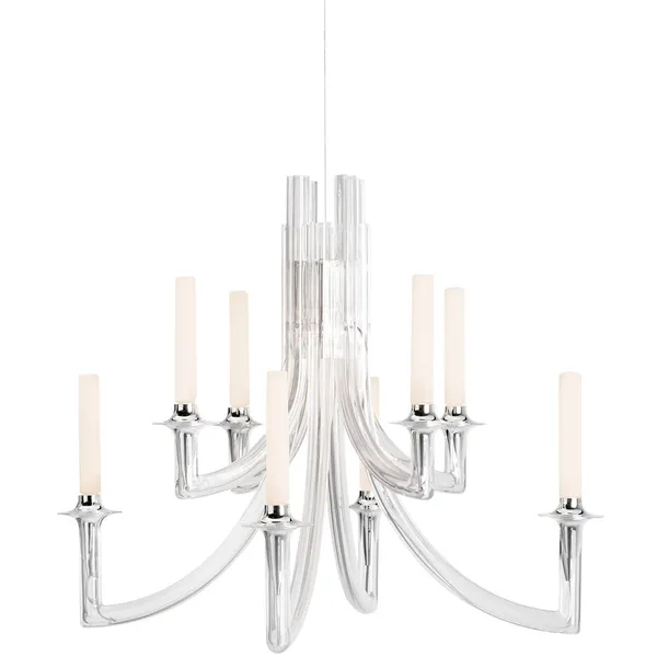 Khan Metal Lysekrone Transparent