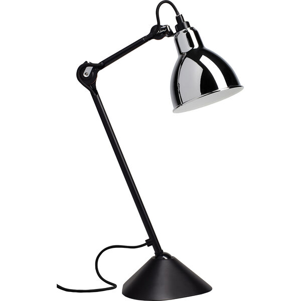 La Lampe Gras N°205 Pöytävalaisin Musta / Chrome