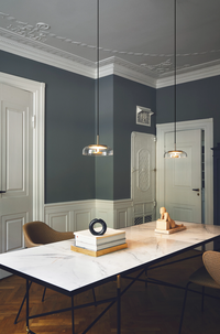 Blossi 1 Pendel Nordic Gold / Klar