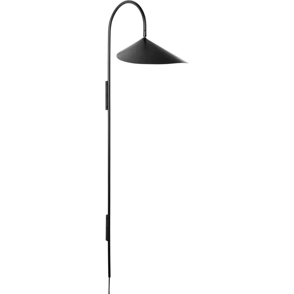 Arum Swivel Væglampe 127 cm Sort