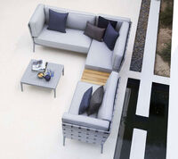 Conic 2-pers Sofa Højre Modul Light Grey AirTouch