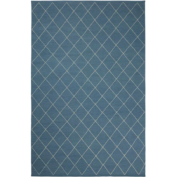 Diamond Rug 230x336 cm Heaven Blue/Off White
