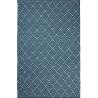 Diamond Rug 230x336 cm Heaven Blue/Off White