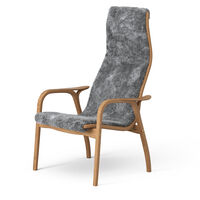 Lamino Lenestol Oljet Eik / Saueskinn Scandinavian Grey