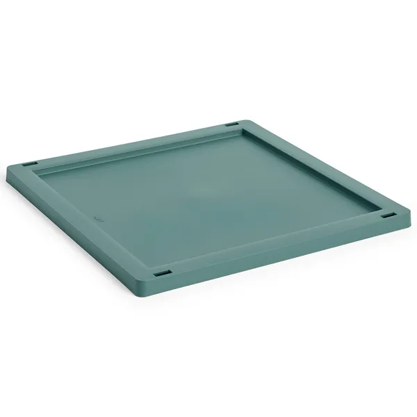 Colour Crate Plastic Medium Square / Cube Låg Dark Green