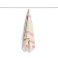 Stripe Handduk 70x140 cm Cool Pink