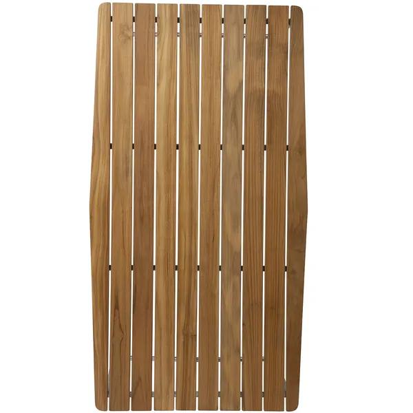 B31 Bord 92x170 cm Obehandlad Teak / Varmförzinkat Stål