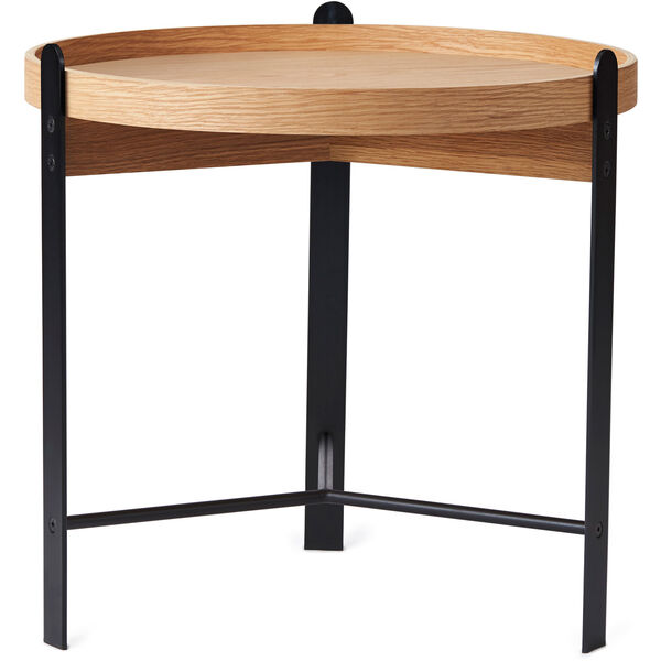 Compose Sofabord 50 cm Oiled Oak / Black Noir