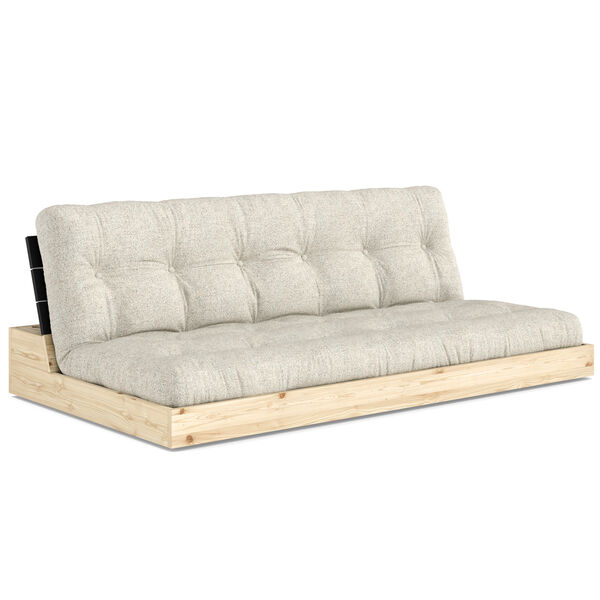 Base Sofa Bed Black Night / Soft Chalk