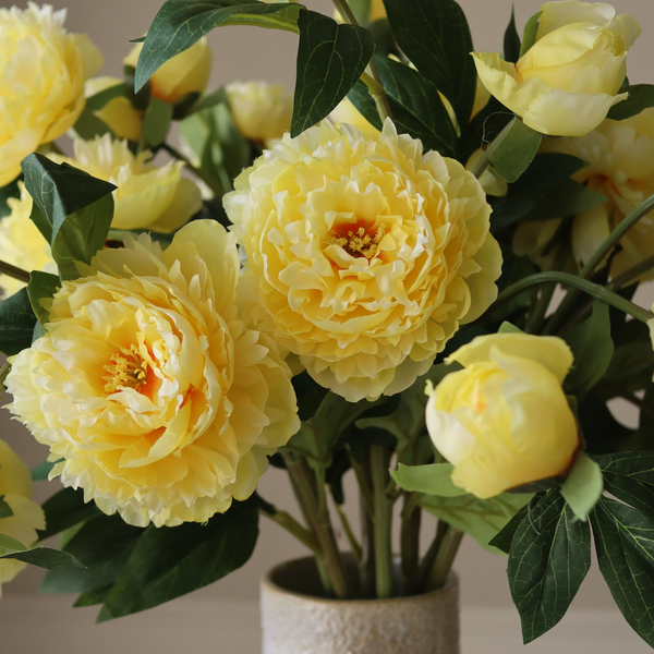 Yellow Peony Bukett