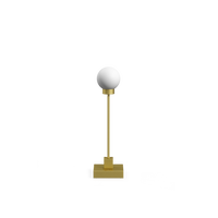 Snowball Portabel Lampa Mässing