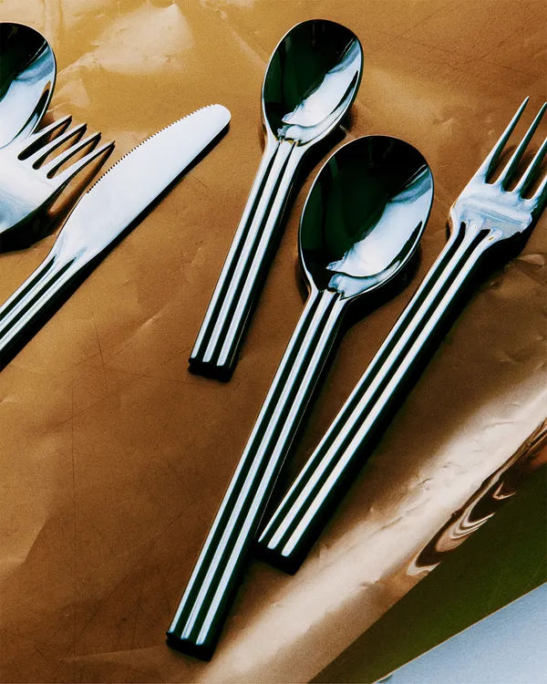 Canteen Haarukka 4 kpl:n pakkaus Kiillotettu Hopea