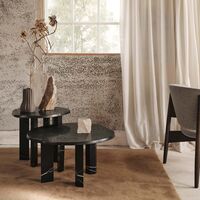 Taula Sofabord Ø67 cm Sort